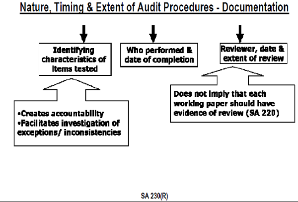 Nature, timing & Extent of Audit procedures