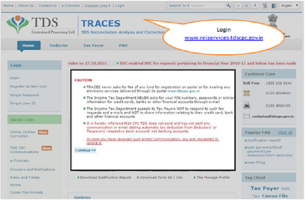 TRACES Home Page