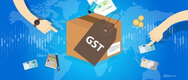 GST Good and Services Tax vector illustration concept