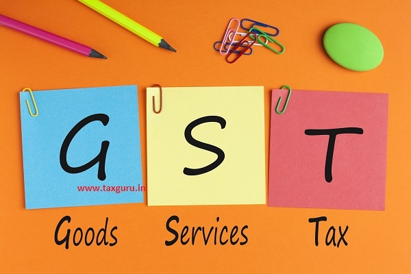 Goods Services Tax GST Concept