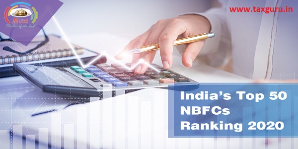 India's top 50 NBFCs Ranking 2020