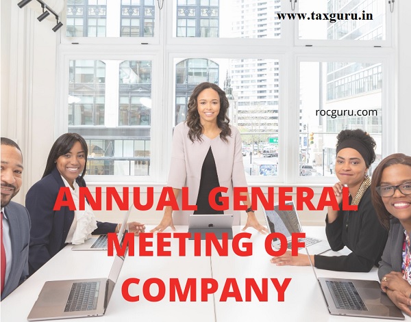 Annual General Meeting of Company