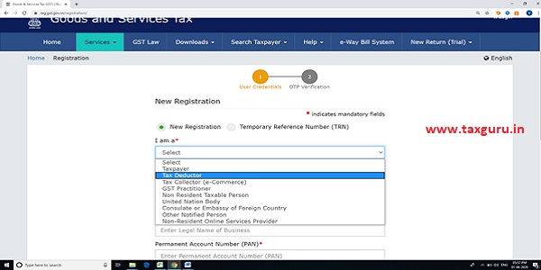 Registration Requirement and Procedure