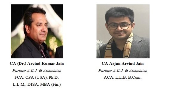CA Arvind Kumar Jain & CA Arjun Arvind Jain