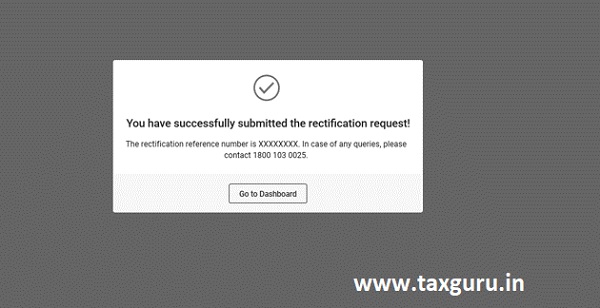 How to Raise Income Tax Rectification Request on Portal