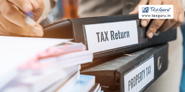 Tax Return File Folder 