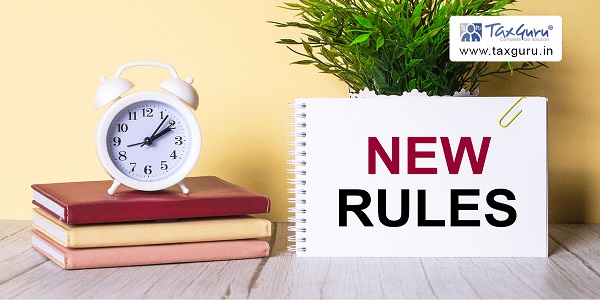 New Rules is written in a white notebook with books and alarm clock