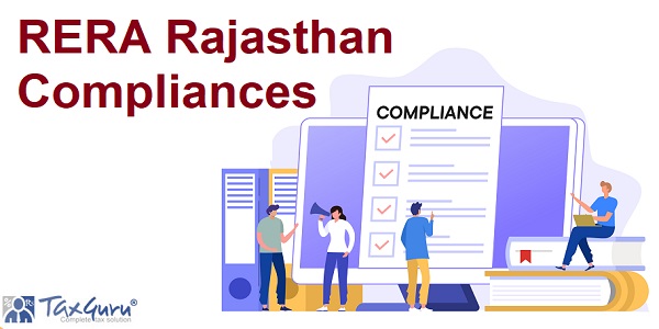 RERA Rajasthan Compliances