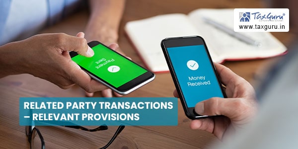 Related Party Transactions - Relevant Provisions