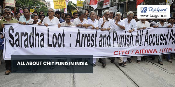 All about Chit Fund in India