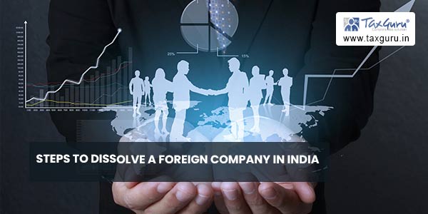 Steps To Dissolve A Foreign Company In India
