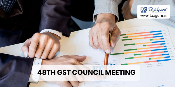 Uncovering Industry Updates of 48th GST Council Meeting