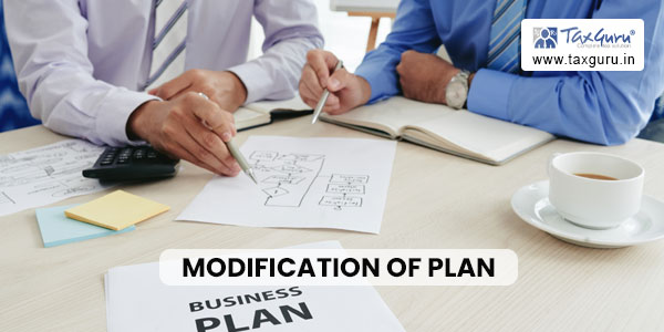 Modification of Plan