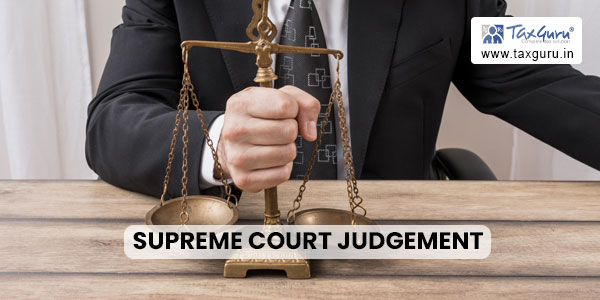Supreme Court Judgement