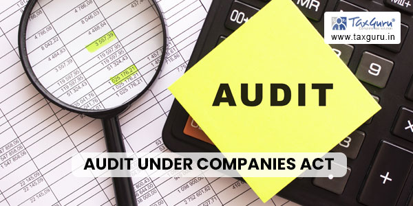 Audit under Companies Act
