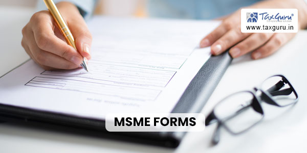 MSME Forms