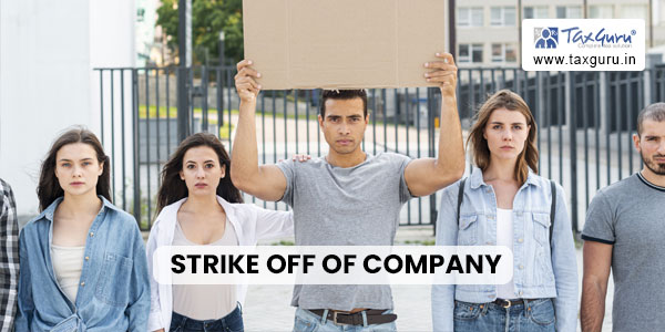 Strike off of Company