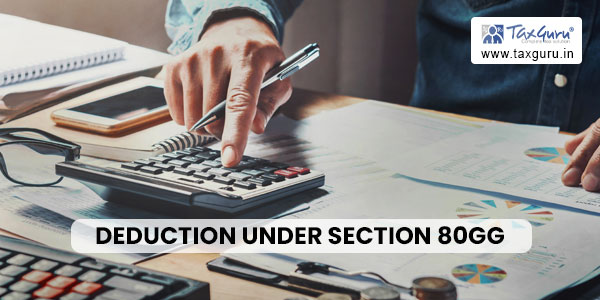 Deduction under Section 80GG