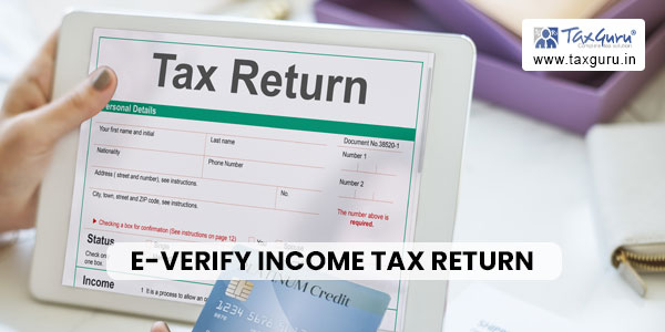 E-Verify Income Tax Return