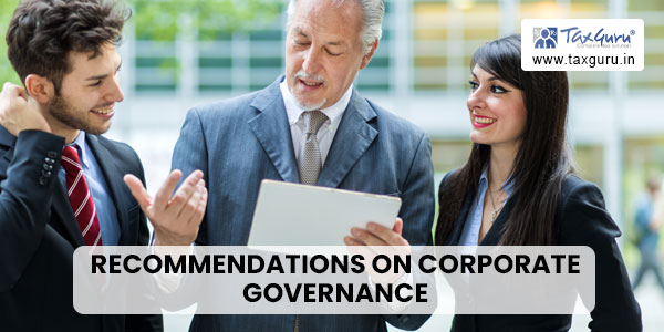 Recommendations on Corporate Governance