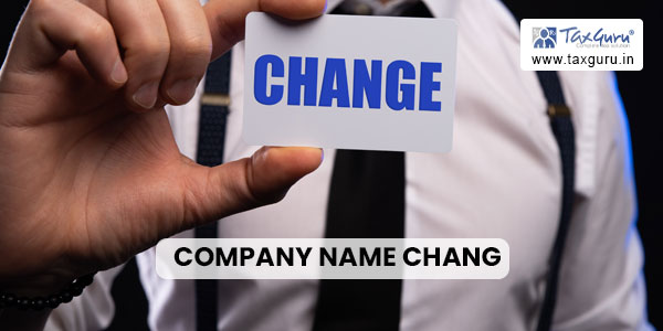Company Name Change