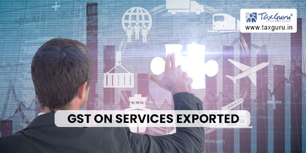 GST on services exported