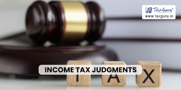 Income Tax Judgments