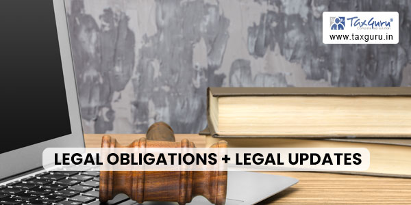 Monthly (July-2024) Legal Obligations + Legal updates for India
