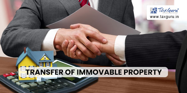 transfer of immovable property