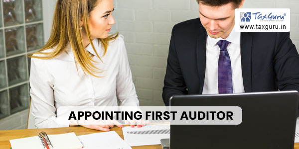 Appointing First Auditor
