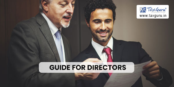 Guide for Directors