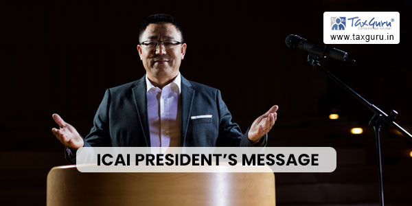 ICAI President's Message