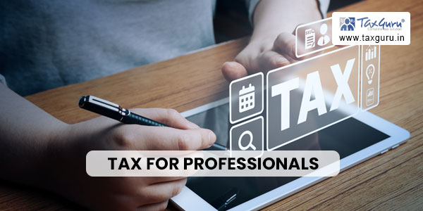 Tax for Professionals