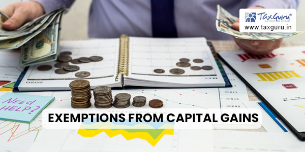 Exemptions from Capital Gains
