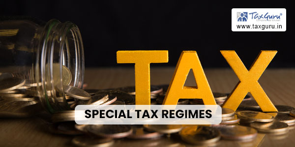 Special Tax Regimes
