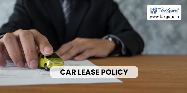 Car lease policy