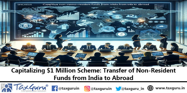 Capitalizing 1 Million Scheme Transfer of Non-Resident Funds from India to Abroad