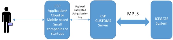 CSP providing only access to APIs provided by CUSTOMS
