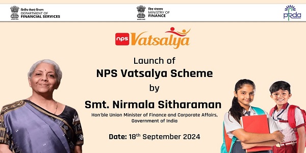 launch the NPS Vatsalya scheme