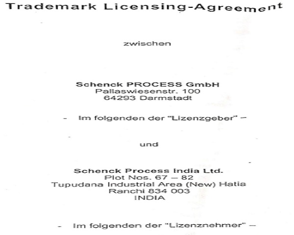 Trademark Licensing Agreement